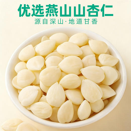 【繁星春水山杏仁】源自河北承德燕山山杏仁，个大饱满，肉厚甘香，地道风味AA 商品图2