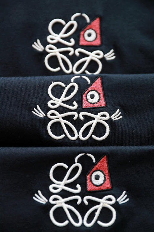 奇幻刺绣tee，联名卡通画风。复古宽松圆领情侣款短袖t恤E011768 商品图14