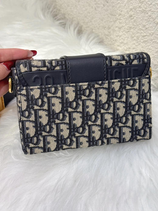 Dior 蒙田 mini 老花拼皮 box 盒子包 商品图1