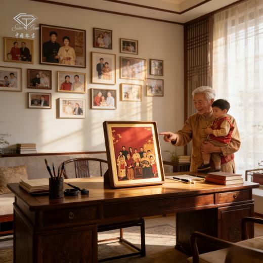 【定制】中国珠宝黄金足金照片（如需定制可联系在线客服或添加专属服务微信） 商品图5