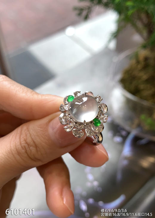 6101401，蛋面戒指。具体价格微信咨询 商品图2