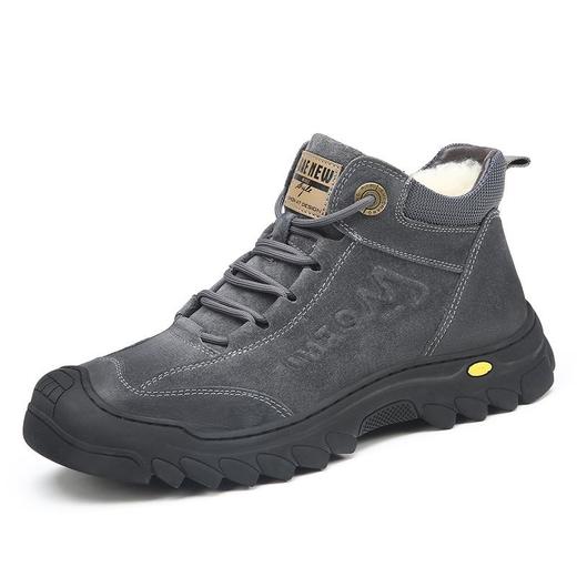 雪地靴男皮毛一体冬季保暖加厚东北棉鞋男士真皮羊毛保暖休闲棉鞋 商品图4