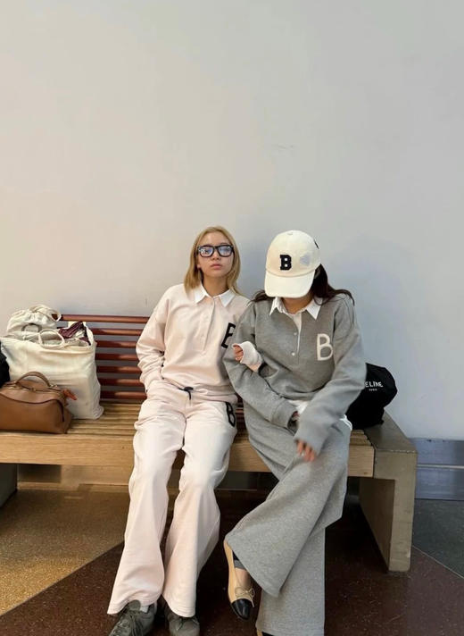 118-3 纯圆正尾货 bibiy 爱心花朵刺绣 三色鸭舌帽 松紧抽绳棒球帽 灯芯绒/平纹棉 商品图7