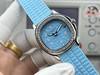 PPF factory工厂百达翡丽AQUANAUT系列机械女手雷，35.6mm毫米的表径，进口全钢（金色为电镀18k加厚的真金）采用原装进口9015机芯开发和改装的324定制版满血版一体机芯❕❕❕ 商品缩略图1