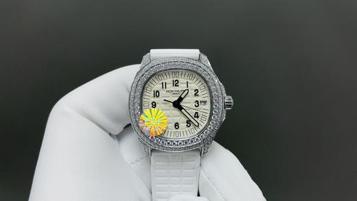 PPF factory工厂百达翡丽AQUANAUT系列机械女手雷，35.6mm毫米的表径，进口全钢（金色为电镀18k加厚的真金）采用原装进口9015机芯开发和改装的324定制版满血版一体机芯❕❕❕ 商品图11