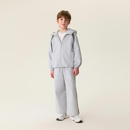 马克珍妮城市运动风男童休闲套装2026年春装新款560212 商品图2