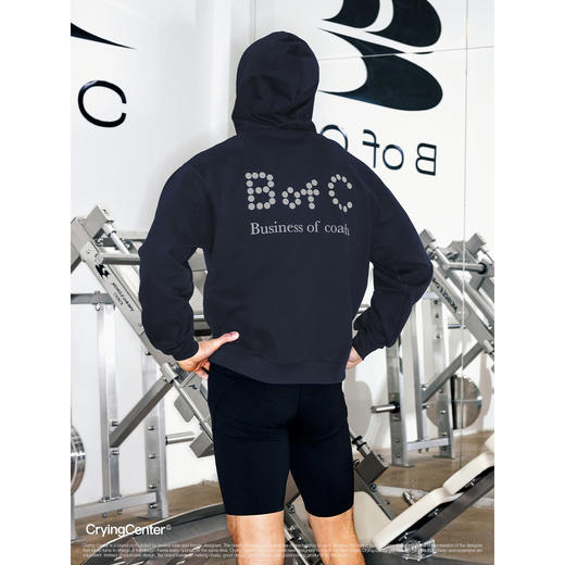 CryingCenter bofc反光点休闲糯感软卫衣 商品图1