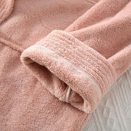 浴袍吸水速干柔软男女情侣四季加厚长款酒店成人浴巾睡袍 商品图3