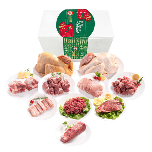 【发出后不支持拦截退货】大江 冷鲜全国送尝鲜组合 5220g 商品图0