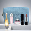 【春日限定 限时特惠】送蓝色化妆包！Dior迪奥香水口红小样四件套 真我+甜心小姐+迪奥蓝金口红小样999丝绒+720丝绒 商品缩略图1
