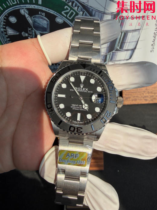 ARF劳力士游艇名仕型系列 银游艇 钛游艇42mm 钛金属 超轻107克 丹东3235机 男士腕表 商品图2