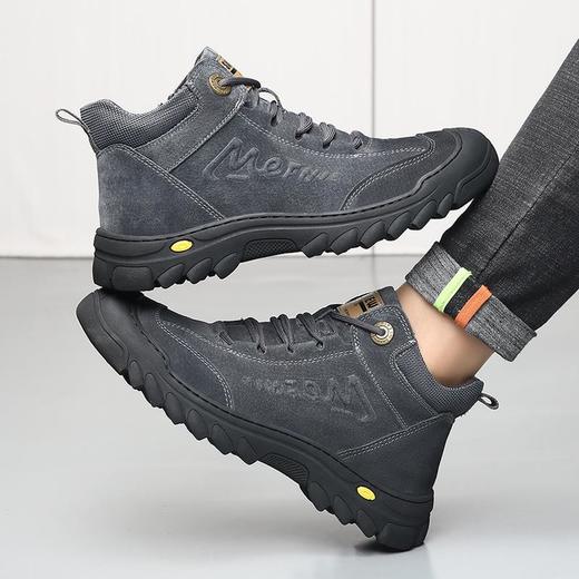 雪地靴男皮毛一体冬季保暖加厚东北棉鞋男士真皮羊毛保暖休闲棉鞋 商品图2