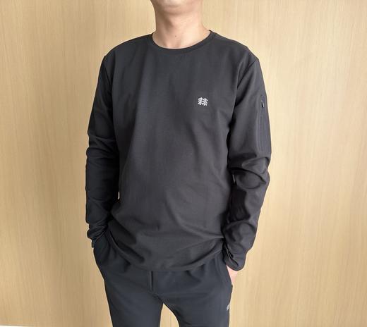 可隆户外休闲衣防晒男士热压贴合圆领长袖T恤 ye 339449 商品图12