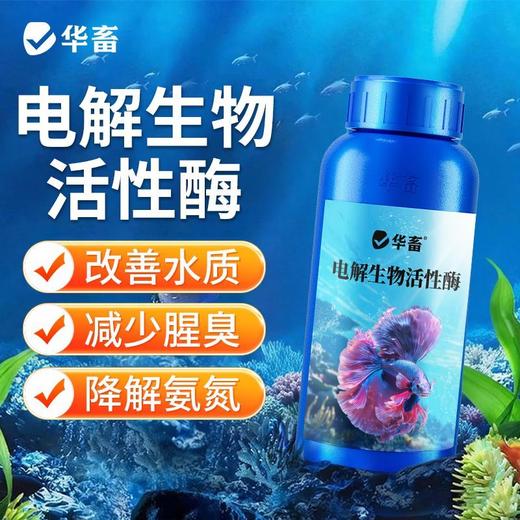 华畜电解生物活性酶去黄去浑净化水质必备分解粪便除水垢清洁鱼缸 商品图2