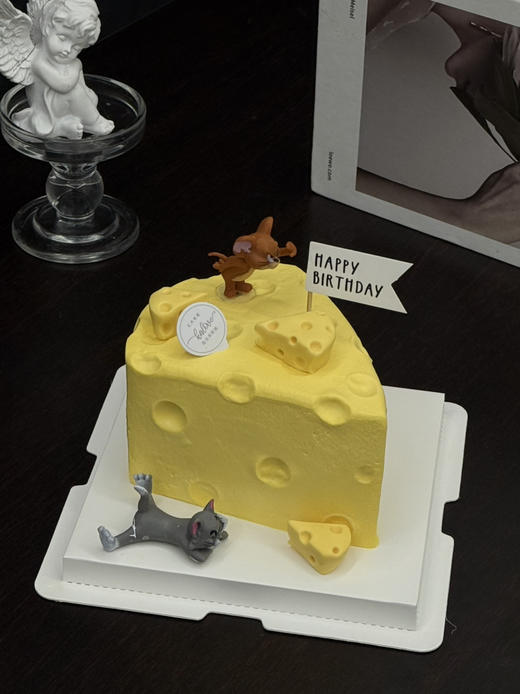 猫和老鼠男孩女孩生日周岁蛋糕 商品图0