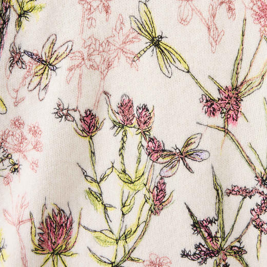 KINGDEER/KD秋冬新款女式长袖羊绒衫L805811轻运动/花朵/休闲款鹿王 商品图13