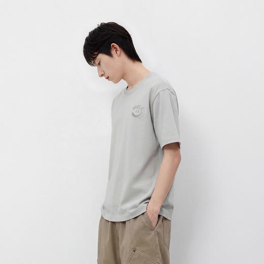 商场同款|森马emoji™联名系列短袖T恤男春纯棉上衣2026新款潮流 商品图1