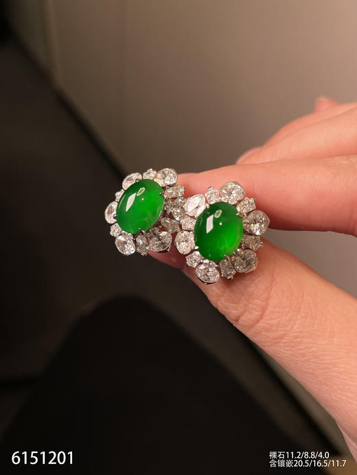 蛋面耳钉【6151201】具体价格微信咨询 商品图0