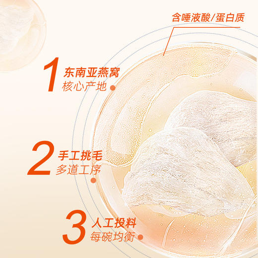 【甄选】山药百合燕窝粥软糯细腻真材实料开罐即食258g*5碗/箱 商品图2