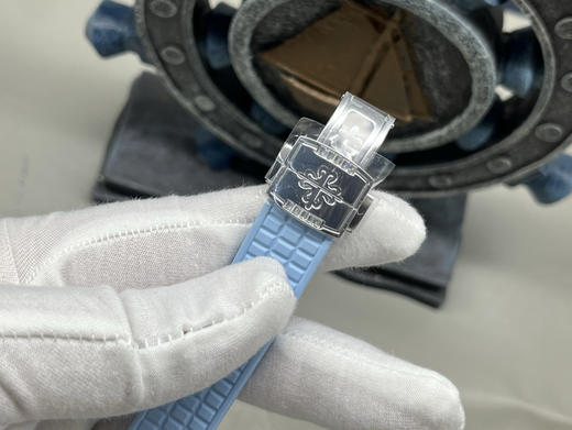 PPF factory工厂百达翡丽AQUANAUT系列机械女手雷，35.6mm毫米的表径，进口全钢（金色为电镀18k加厚的真金）采用原装进口9015机芯开发和改装的324定制版满血版一体机芯❕❕❕ 商品图8