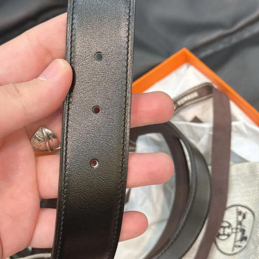 爱马仕 H扣 双面 腰带 商品图1