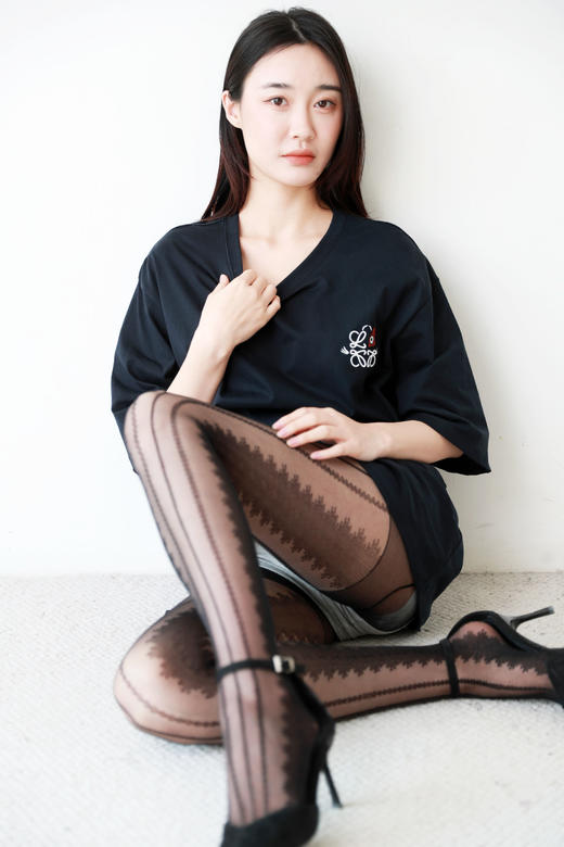 奇幻刺绣tee，联名卡通画风。复古宽松圆领情侣款短袖t恤E011768 商品图7