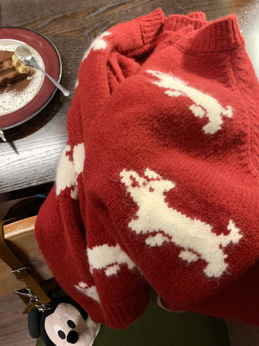 <曾小咸推荐>现货秒杀 ！微信超特价！韩系拉链提花毛衣开衫 日常229.99 立减130 秒杀99.99！！ 商品图7
