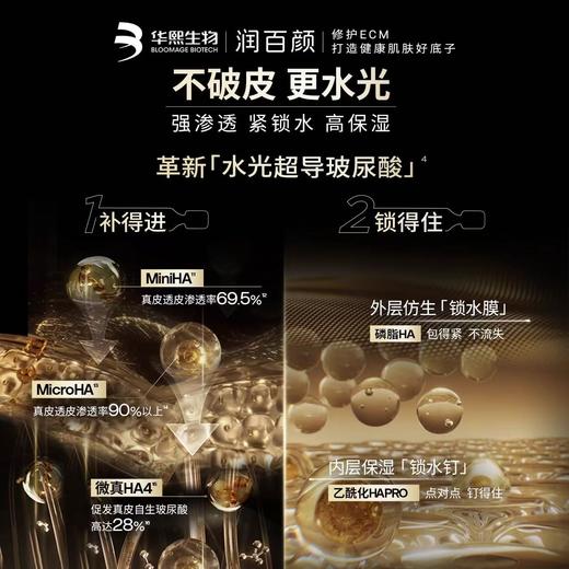 润百颜玻尿酸次抛精华液4.0 水光棒水润补水保湿提亮锁水修护ECM 商品图3