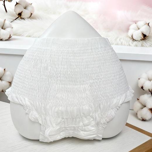 素道纯棉安睡裤 M-L适用臀围80-105cm 3片/包 高腰 商品图4