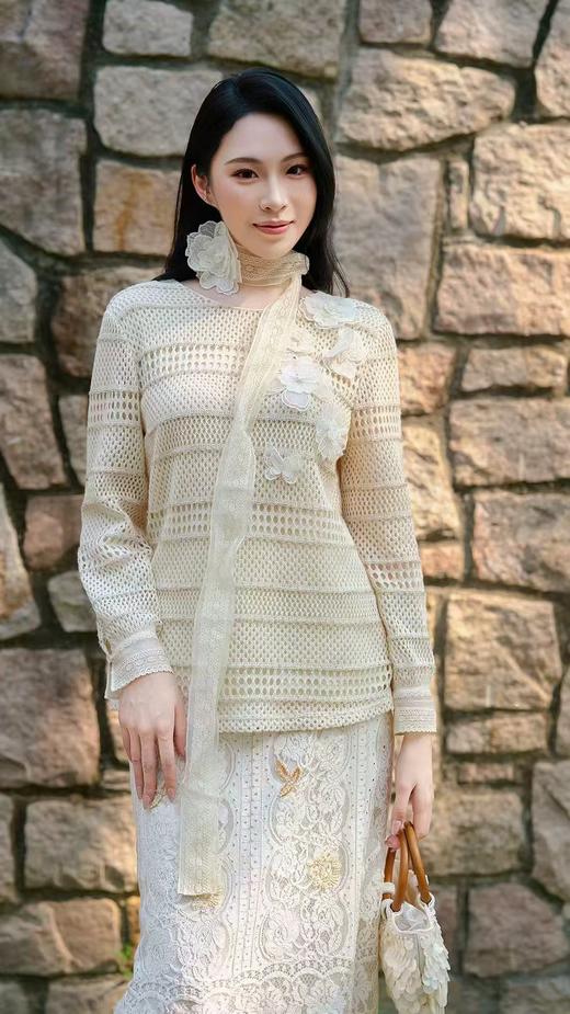 朝峰CHARFEN女装上衣CFG1D927-9055X半裙CFG1A307-3010E 商品图1