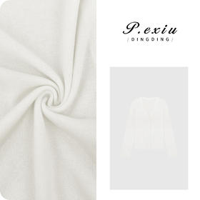 04-1潘依绣丁丁宠粉桑蚕丝-天丝亲肤细腻极简长袖针织开衫 ZZ0865