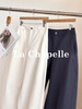 专柜实拍【透气亚麻】拉夏贝尔/La Chapelle垂感舒适通勤西装裤2026新款高腰显瘦直筒阔腿裤 商品缩略图8