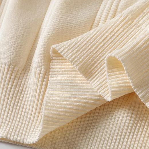 【gqwm-410】男子新款简约翻领商务休闲通勤镂空针织短袖T恤！！ 商品图3