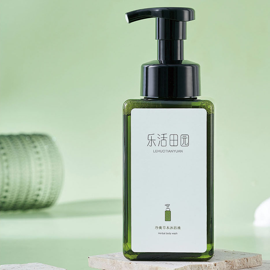 乐活田园净爽草本沐浴液