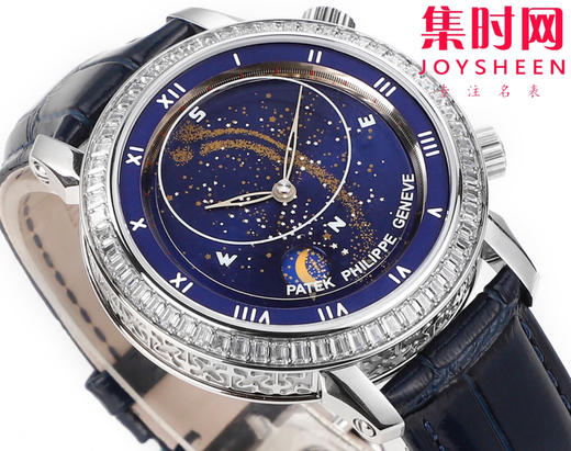 PP百达翡丽星空5102天月款日内瓦苍穹系列 男士腕表 你可想象把星空佩戴在腕上吗？ 商品图3