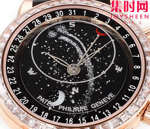 PP百达翡丽星空6104天月款日内瓦苍穹系列 男士腕表 你可想象把星空佩戴在腕上吗？ 商品图4