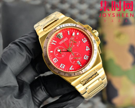 范思哲新款六针计时 多功能男士腕表 采用进口VK计时石英机芯 商品图1