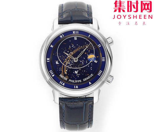 PP百达翡丽星空5102天月款日内瓦苍穹系列 男士腕表 你可想象把星空佩戴在腕上吗？ 商品图0