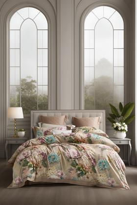 富安娜聚温暖床单四件\卿囯卿城