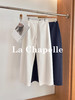 专柜实拍【透气亚麻】拉夏贝尔/La Chapelle垂感舒适通勤西装裤2026新款高腰显瘦直筒阔腿裤 商品缩略图6