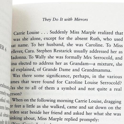 Collins柯林斯 英文原版小说 阿加莎系列 马普尔小姐探案第四季 借镜杀人 Miss Marple They Do It with Mirrors 英文版 进口英语原版书籍 商品图3