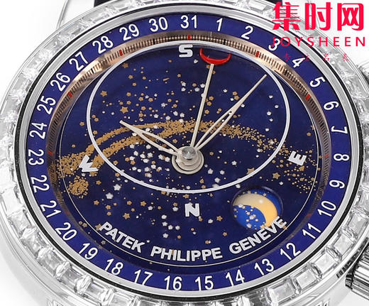 PP百达翡丽星空6104天月款日内瓦苍穹系列 男士腕表 你可想象把星空佩戴在腕上吗？ 商品图4