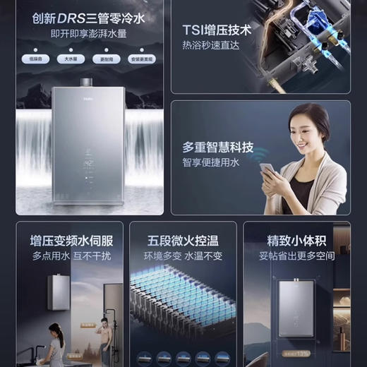 海尔（Haier）热水器 JSQ31-16KL5PLUSFU1 商品图1