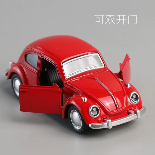 装饰摆件 合金老爷车 汽车摆件 红色/黑色/粉色/黄色/蓝色  装扮装饰车辆摆件 商品图1