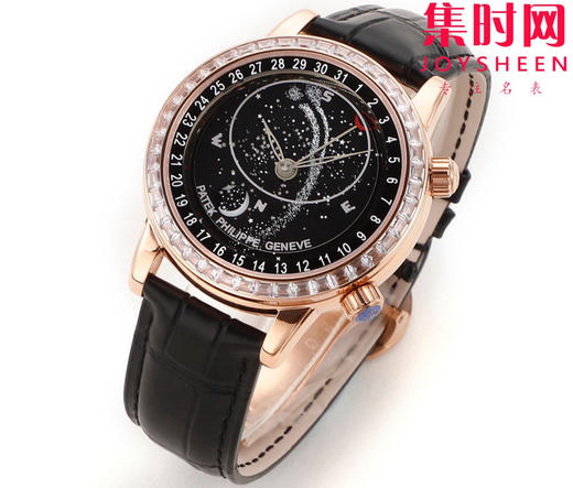 PP百达翡丽星空6104天月款日内瓦苍穹系列 男士腕表 你可想象把星空佩戴在腕上吗？ 商品图2