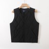 日单外贸 HEAT葫芦型绗缝夹棉防风防水 秋冬男女轻盈薄棉马甲背心 商品缩略图4