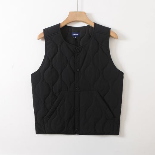 日单外贸 HEAT葫芦型绗缝夹棉防风防水 秋冬男女轻盈薄棉马甲背心 商品图4