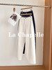 专柜实拍【透气亚麻】拉夏贝尔/La Chapelle垂感舒适通勤西装裤2026新款高腰显瘦直筒阔腿裤 商品缩略图7