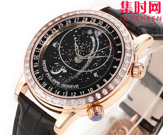 PP百达翡丽星空6104天月款日内瓦苍穹系列 男士腕表 你可想象把星空佩戴在腕上吗？ 商品图1