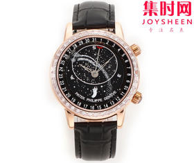 PP百达翡丽星空6104天月款日内瓦苍穹系列 男士腕表 你可想象把星空佩戴在腕上吗？